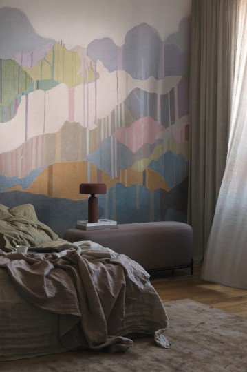 Boras Tapeter 9427W Studio Landscape - mural z krajobrazem