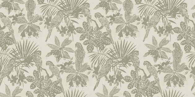 Boras Tapeter 9444W Studio Parrot - mural w papugi