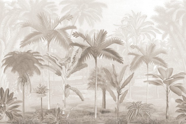 Boras Tapeter 9453W Studio Vintage Palms - mural w palmy