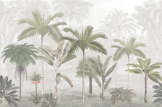 Boras Tapeter 9454W Studio Vintage Palms - mural w palmy