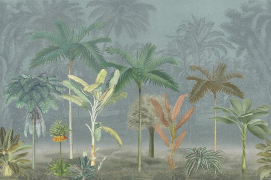 Boras Tapeter 9455W Studio Vintage Palms - mural w palmy