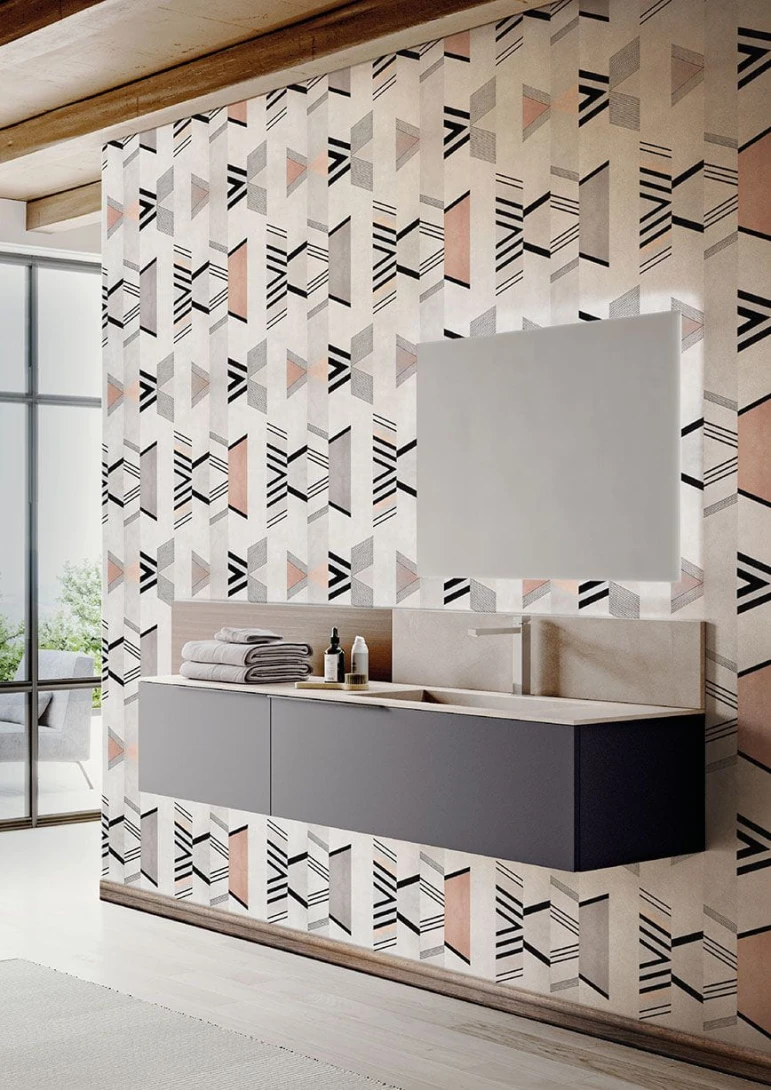 Wallpepper SM-20-A 2022 Obliqua - mural geometryczny
