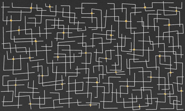 Wallpepper CC-05-A 2022 Costellazioni - mural geometryczny