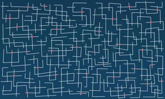 Wallpepper CC-05-B 2022 Costellazioni - mural geometryczny