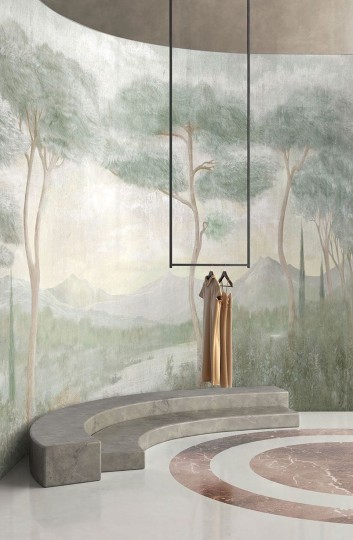 Wallpepper AL-14-A 2022 Como - mural w drzewa