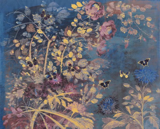 Wallpepper MB-13-A 2022 Ophelia - mural w liście i motyle