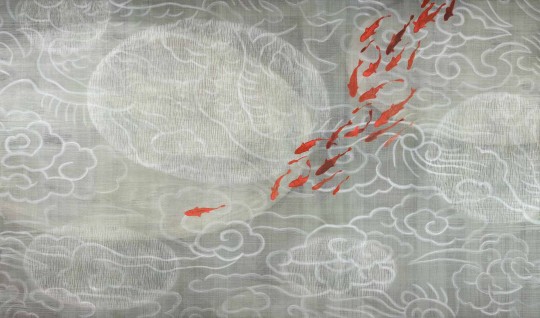 Wallpepper FF-04-A 2022 Carpe diem - mural z rybami