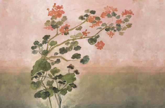 Wallpepper MB-12-B 2022 Nimpha - mural z pelargonią