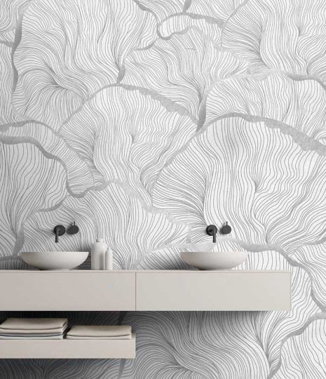 Wallpepper WP-15-A 2022 Kinoko - mural w morskie liście