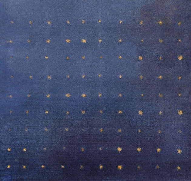 Wallpepper MB-09-A 2022 Celeste - mural w gwiazdy