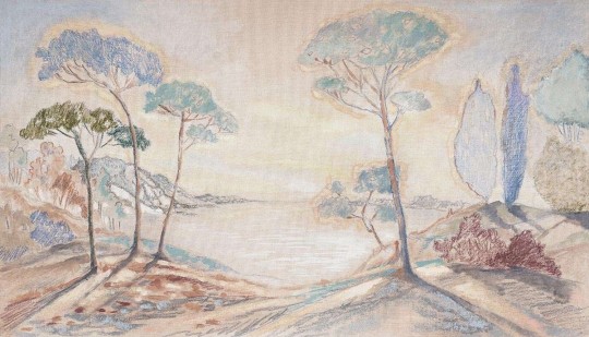 Wallpepper SM-12-A 2022 Mediterranea - mural w drzewa