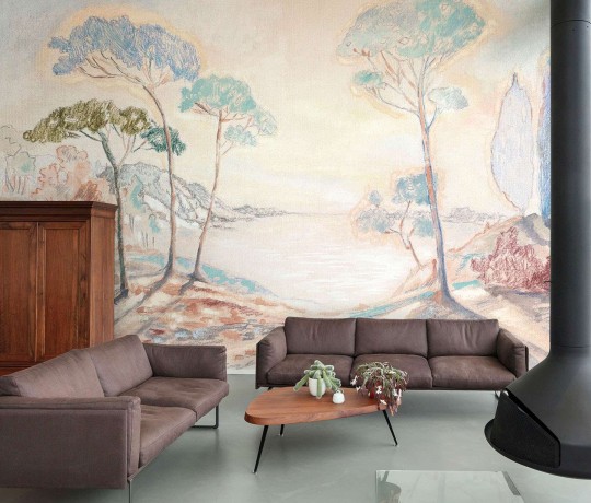 Wallpepper SM-12-A 2022 Mediterranea - mural w drzewa