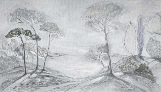 Wallpepper SM-12-B 2022 Mediterranea - mural w drzewa