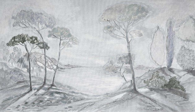 Wallpepper SM-12-B 2022 Mediterranea - mural w drzewa