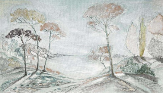 Wallpepper SM-12-C 2022 Mediterranea - mural w drzewa