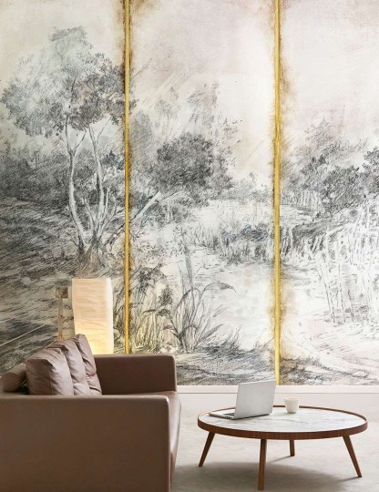 Wallpepper SM-14-A 2022 Vue solitaire - mural z dżunglą