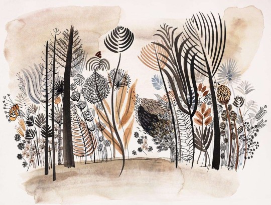 Wallpepper AS-21-A 2022 Nature and poetry - mural z motywem kwiatowego lasu