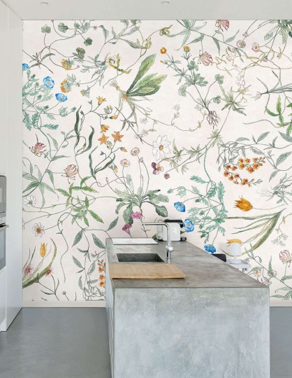 Wallpepper ACG-33-B 2022 Erbario - mural w kwiaty