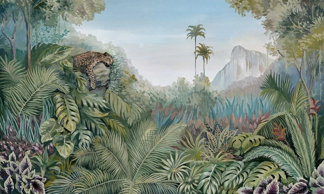 Wallpepper MD-02-B 2022 Into the wild - mural z dżunglą