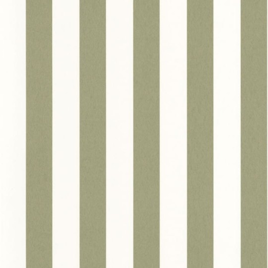 Casadeco 87437820 Les Rayures Olympe Olive - tapeta w zielone pasy