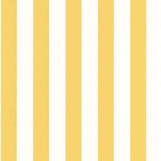 Casadeco 87432043 Les Rayures Olympe Citron - tapeta w żółte pasy