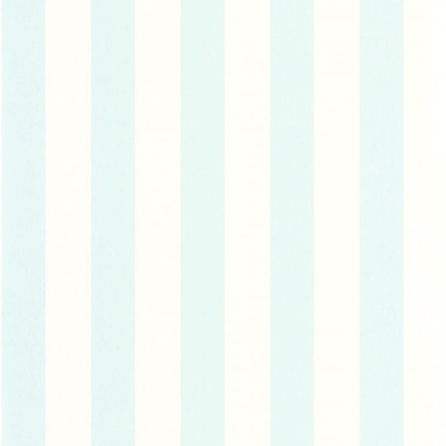 Casadeco 87436032 Les Rayures Olympe Bleu Mer - tapeta w biało-niebieskie pasy