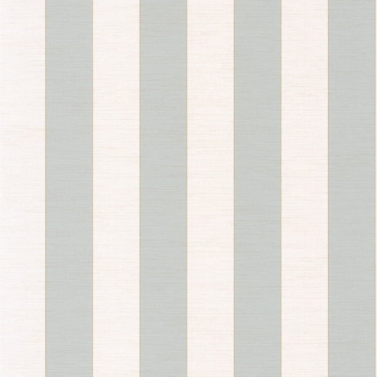 Casadeco 85837105 Les Rayures Five O’Clock Stripe Vert Amande - tapeta w zielone paski