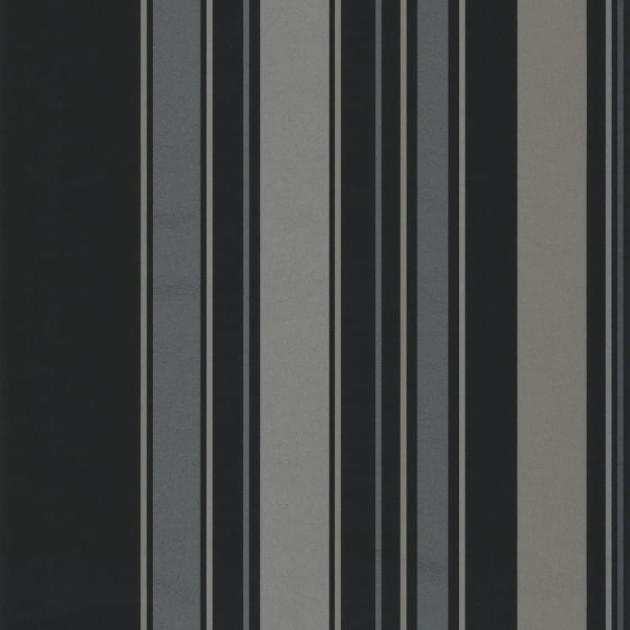 Casadeco 80649816 Les Rayures Edison Rayures Noir - tapeta w czarne paski