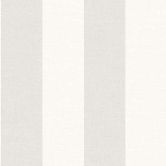 Casadeco 28460925 Les Rayures Williamsburg Rayure Blanc/Gris - tapeta w szare pasy