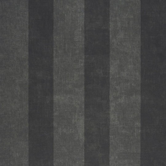 Casadeco 26389102 Les Rayures Majestic Rayure Noir - tapeta w czarne paski