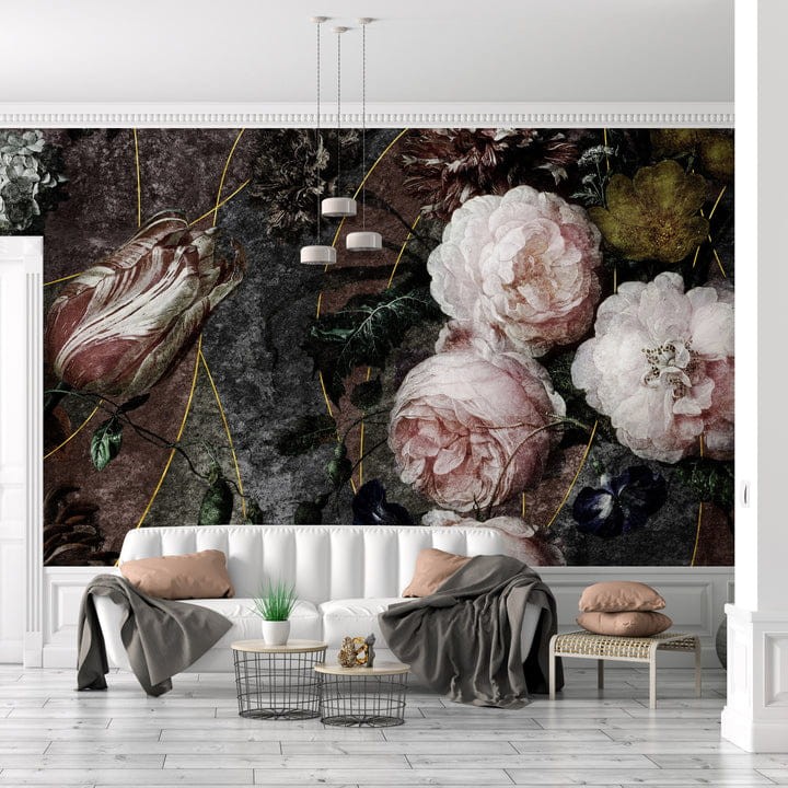 Wall Art Originals Charme Requiem - mural w kwiaty