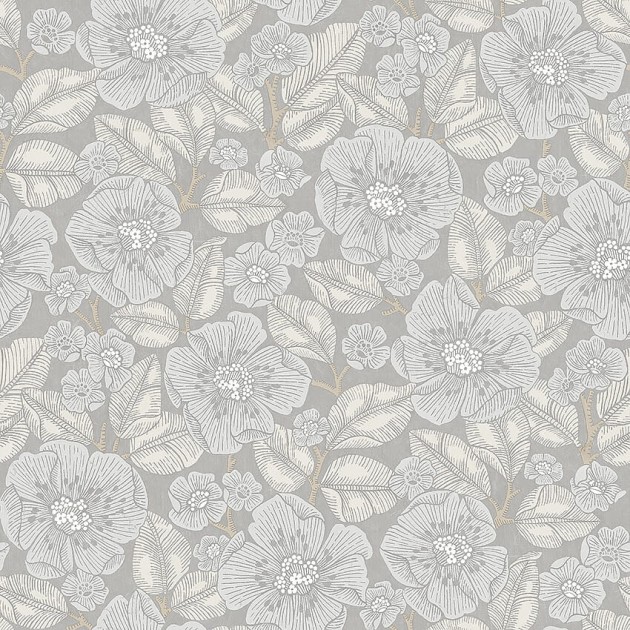 Boras Tapeter Borosan 21 8617 Floral - tapeta w kwiaty