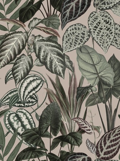 Rebel Walls R14593 Wonder World Mischievous Monkeys Pastel Pink - mural z małpkami