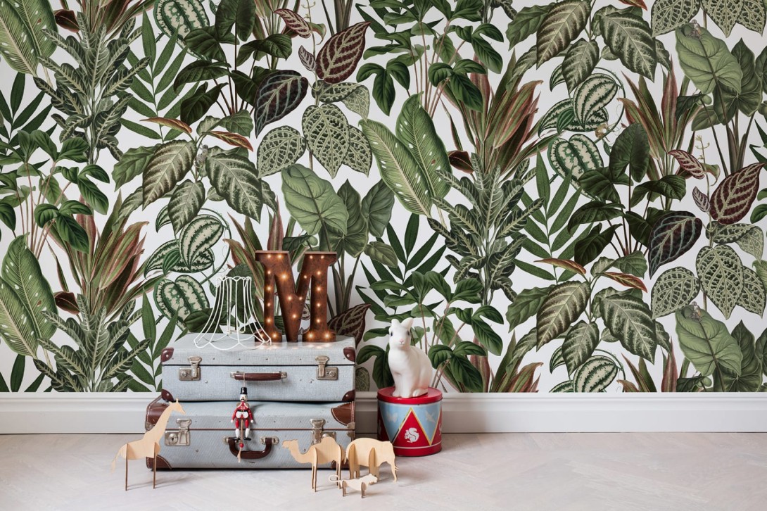 Rebel Walls R14591 Wonder World Mischievous Monkeys - mural z małpkami