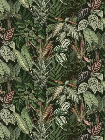 Rebel Walls R14592 Best Of Mischievous Monkeys Lush - mural egzotyczny 