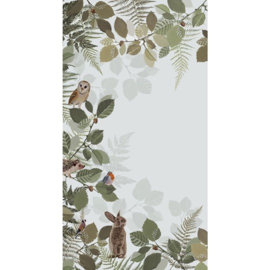 Esta 159049 Forest Friends - mural z lasem i zwierzątkami