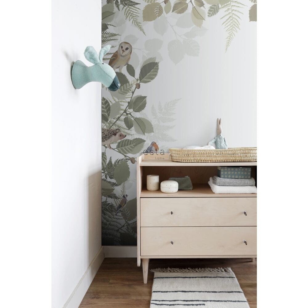Esta 159049 Forest Friends - mural z lasem i zwierzątkami
