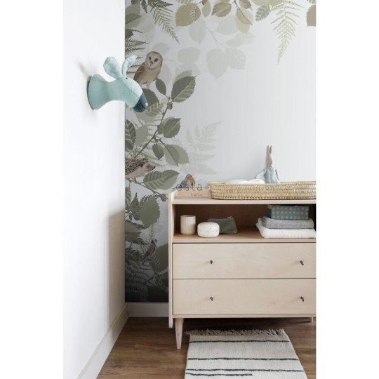 Esta 159049 Forest Friends - mural z lasem i zwierzątkami