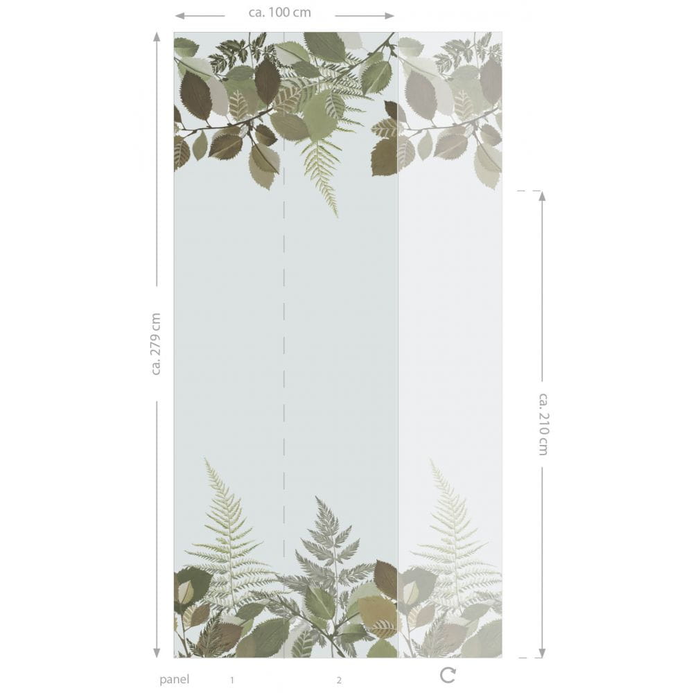 Esta 159050 Forest Friends - mural z lasem