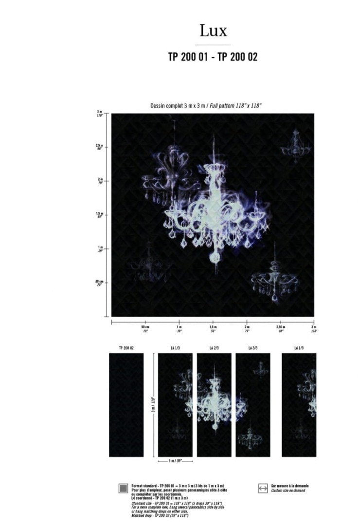 Panel Elitis Pleats TP 200 01