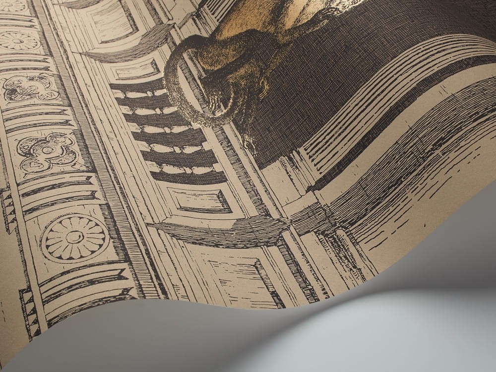 Tapeta Cole & Son - Fornasetti II - Procuratie e Scimmie 97/8025