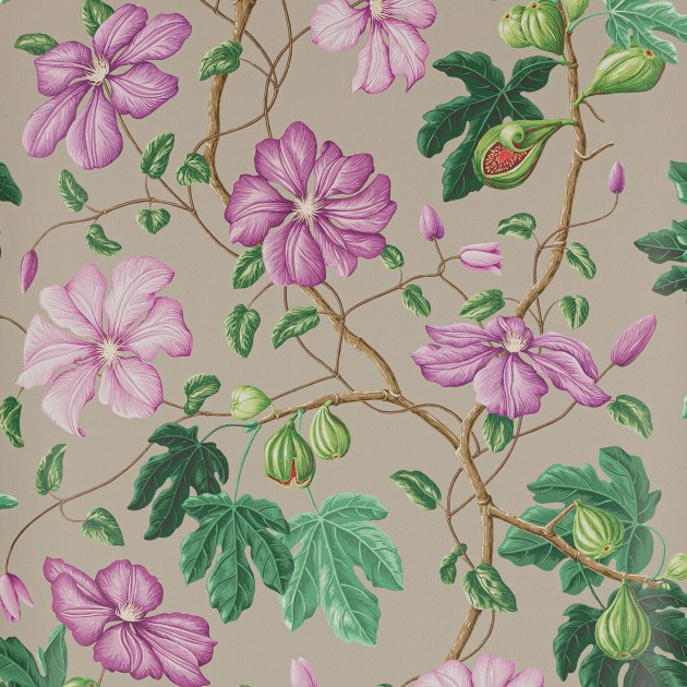 Manuel Canovas 03110-03 Papiers Peints vol. 8 Castellane - tapeta w kwiaty