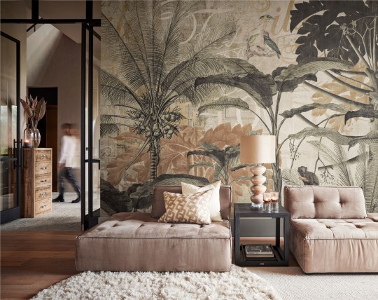 BN Riviera Maison 300394 Fata Morgana - mural egzotyczny