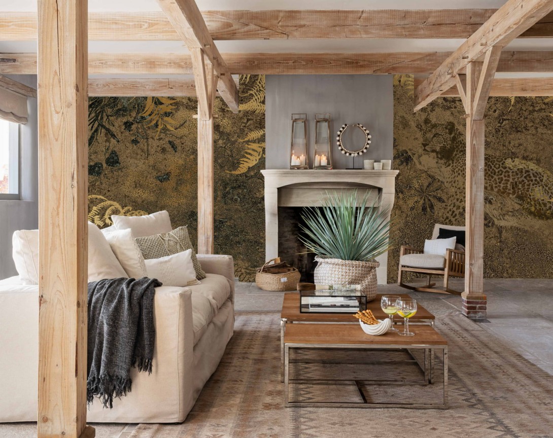 BN Riviera Maison 300397 Tropical Treasure - mural tropikalny