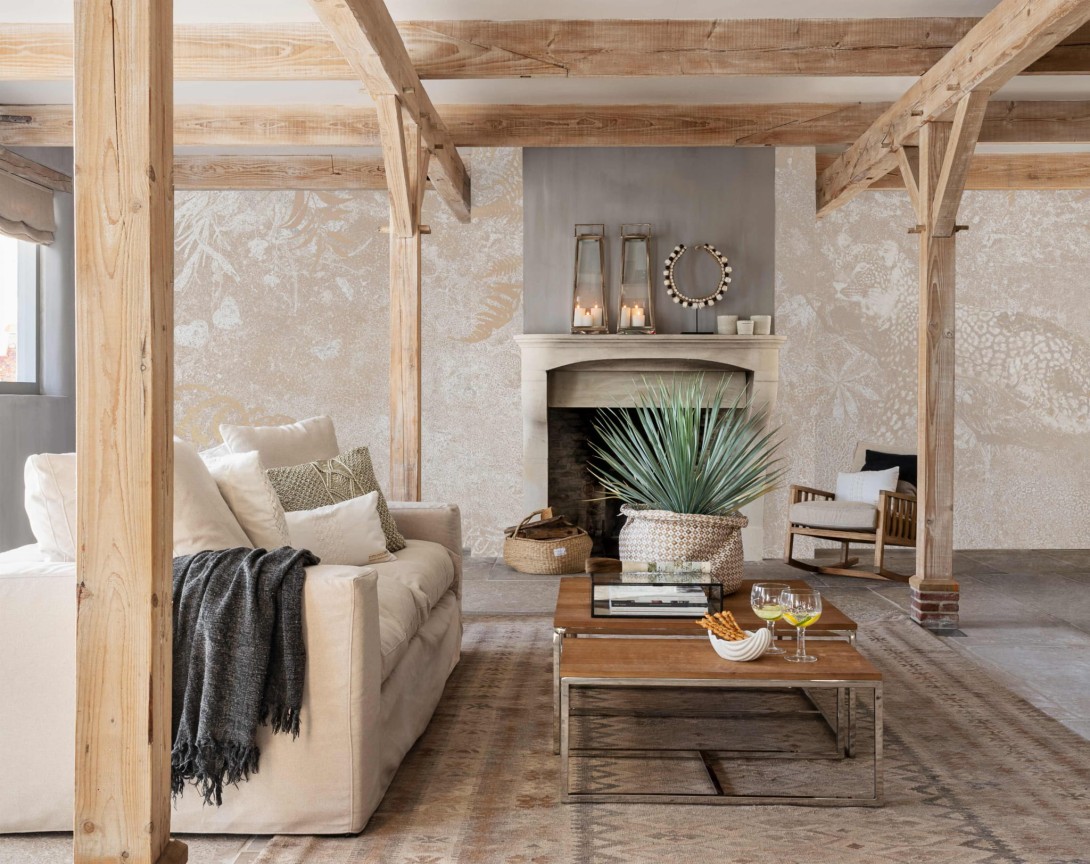 BN Riviera Maison 300399 Tropical Treasure - mural tropikalny