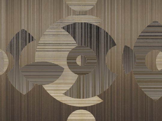 BN Riviera Maison 300401 Bamboo Bliss - mural geometryczny