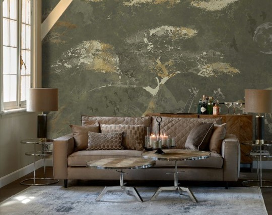 BN Riviera Maison 300406 Savannah - mural tropikalny