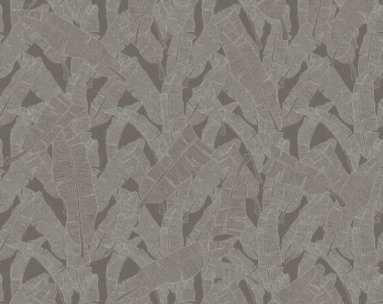 BN Riviera Maison 30606 Tropical Leaf  - mural w liście