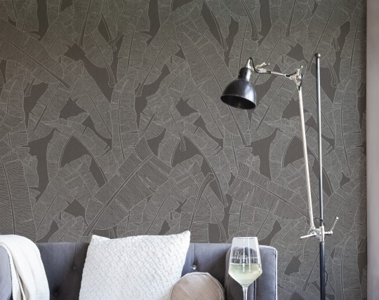 BN Riviera Maison 30606 Tropical Leaf  - mural w liście