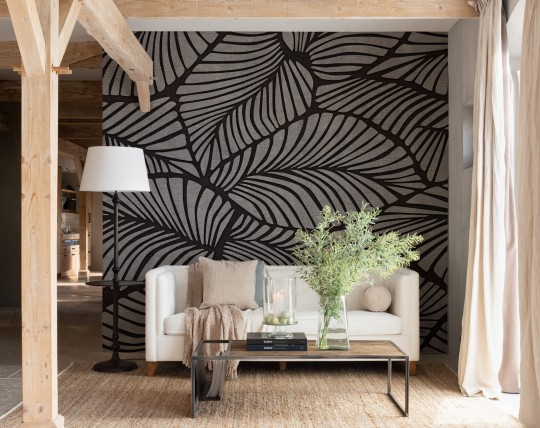 BN Riviera Maison 300327 Basic Bliss - mural w liście